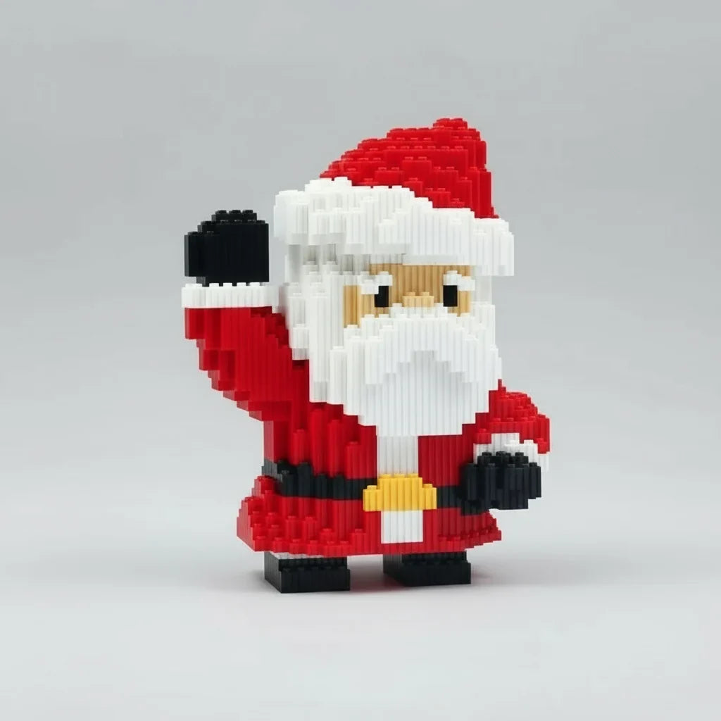 Zwaaiende kerstman | Bouwpakket
