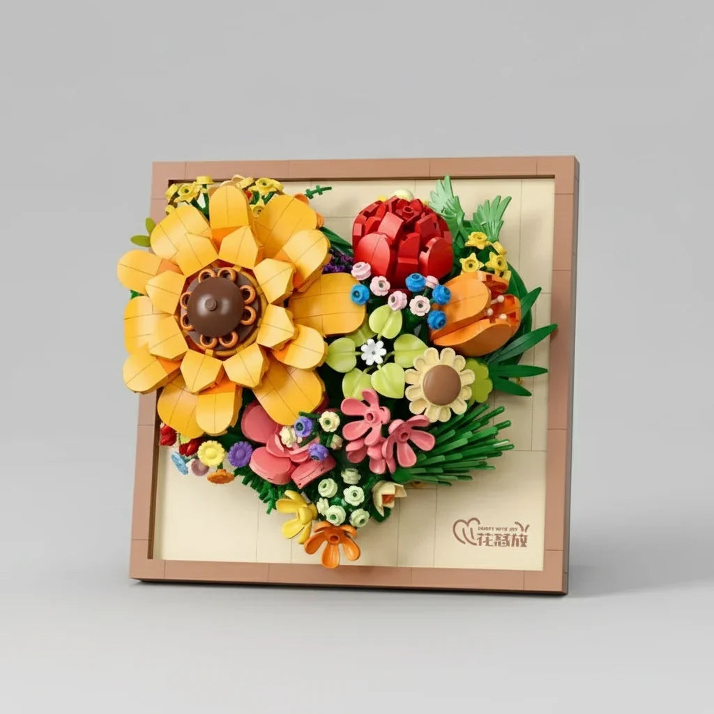 3D Bloem Wandpaneel | Bouwpakket