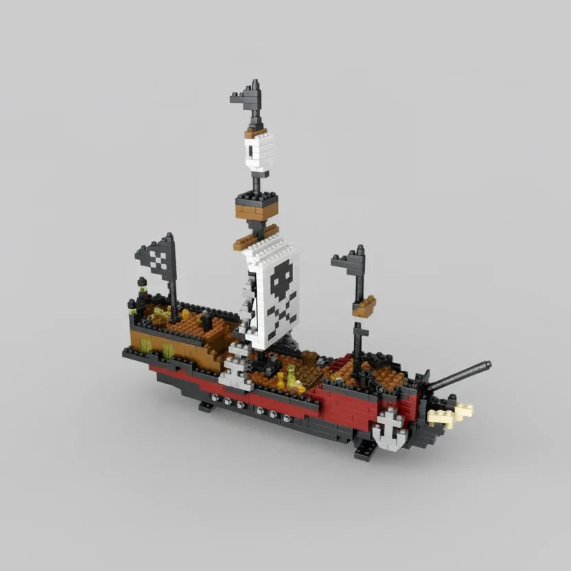 Mini Piratenschip | Bouwpakket
