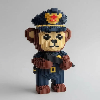 Politie aap | Bouwpakket