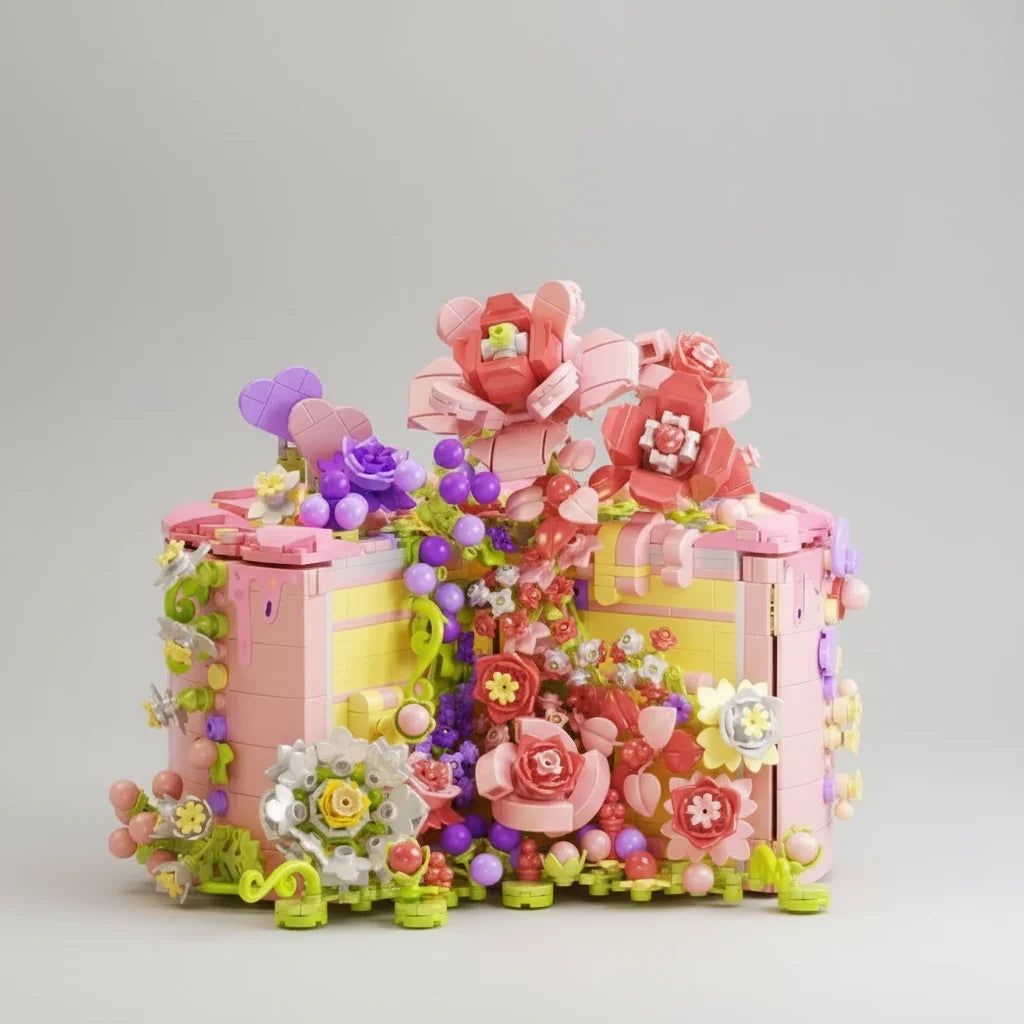 Rozen cake | Bouwpakket