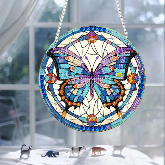 Vlinder dromenvanger | Diamond Painting