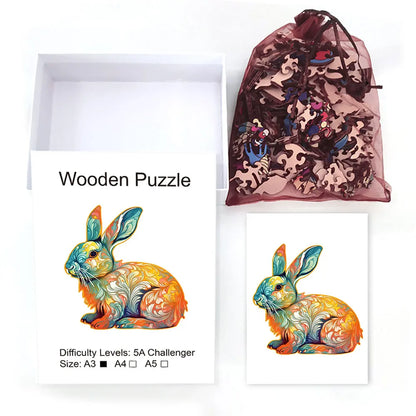 Konijn | Houten Puzzel