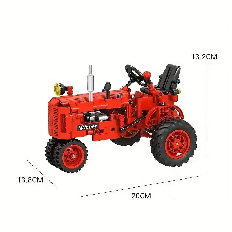 Rode tractor | Bouwpakket