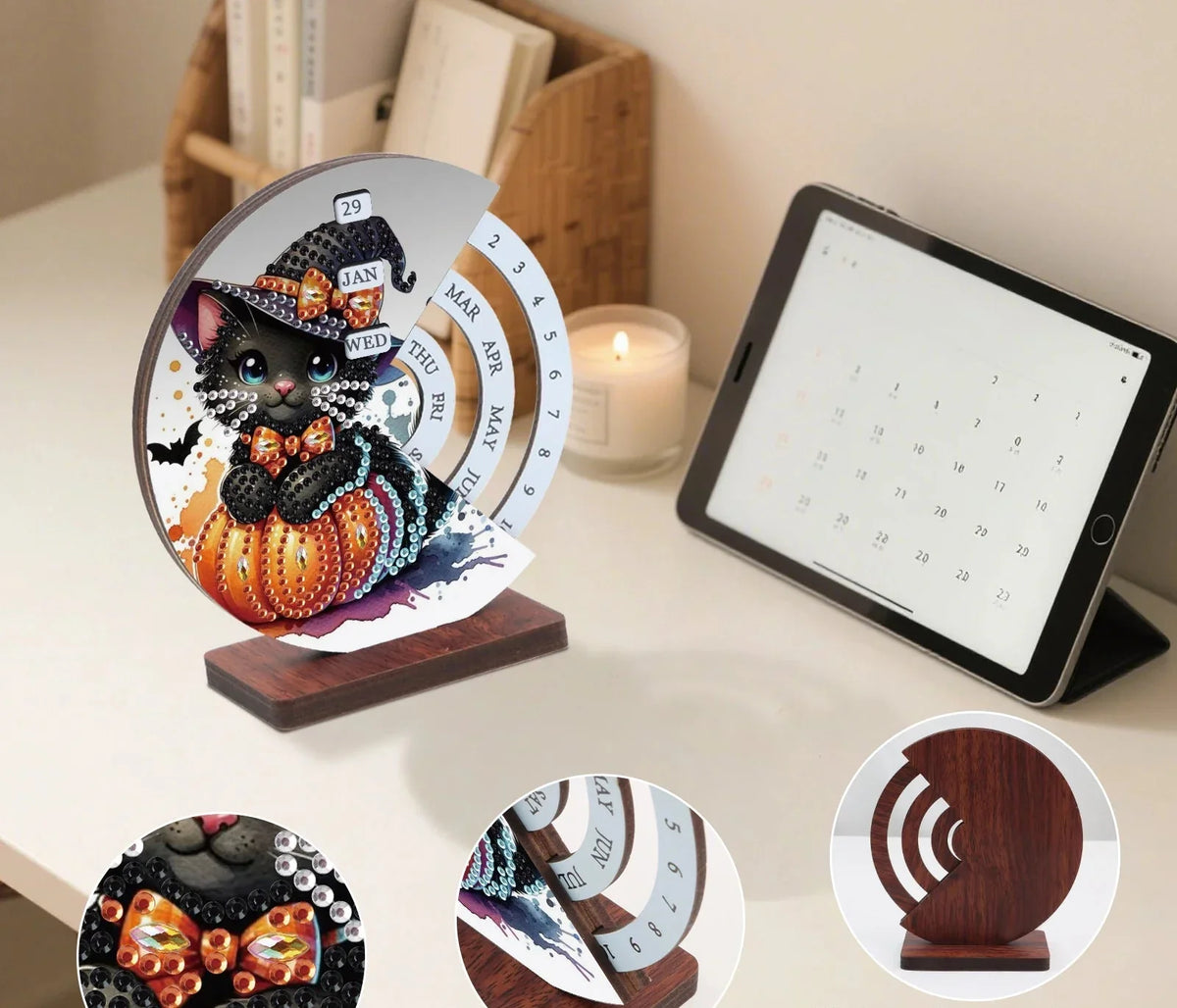 Halloween katje | Kalender | Diamond Painting