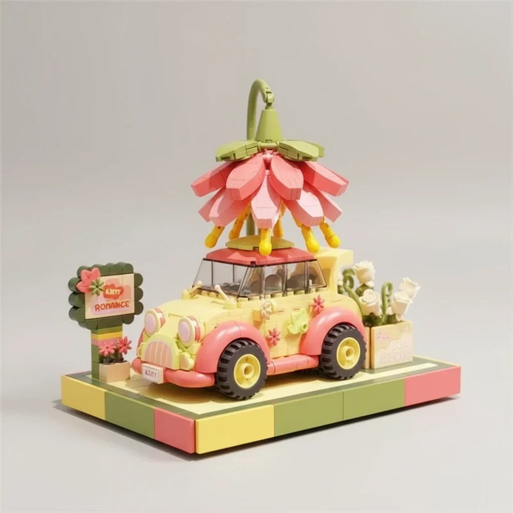 Bloemenauto | Bouwpakket