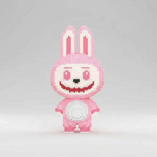 Mega roze harig monster | Bouwpakket