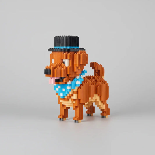 Hond met hoed | Bouwpakket