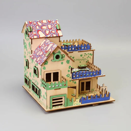 Huis | 3D Houten Bouwpakket