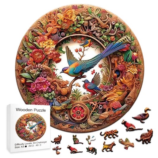 Mooie vogel | Houten Puzzel