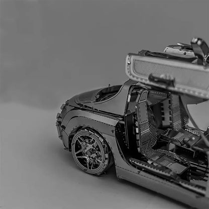 Sport auto | 3D Metalen Puzzel