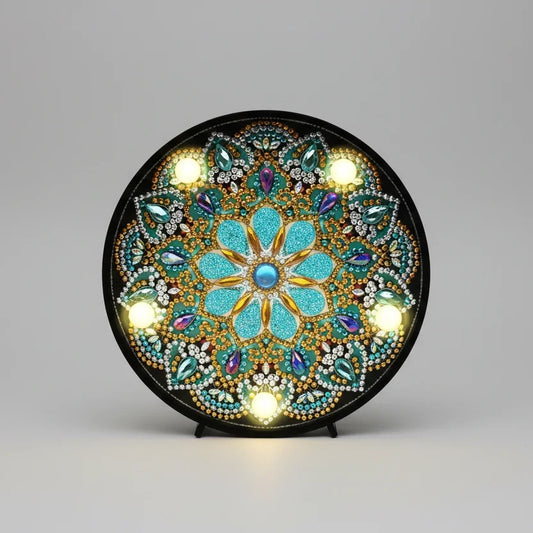 Mandala led nachtlampje | Diamond Painting