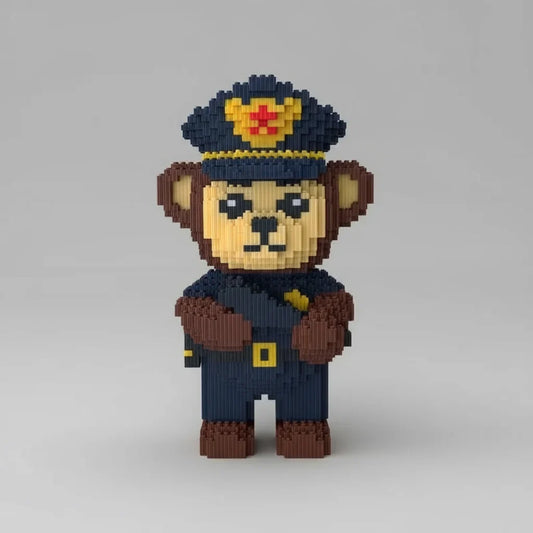 Politie aap | Bouwpakket