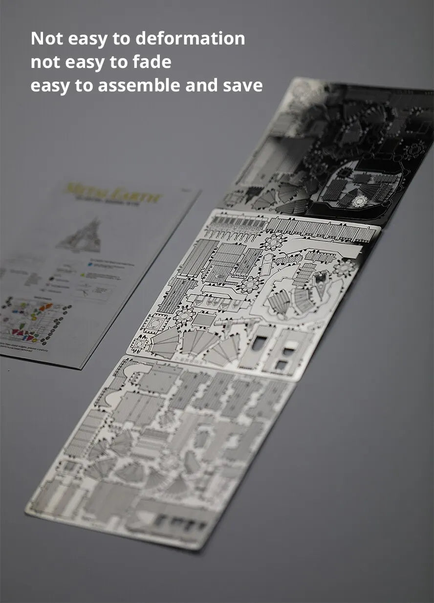 Assepoester kasteel | 3D Metalen Puzzel