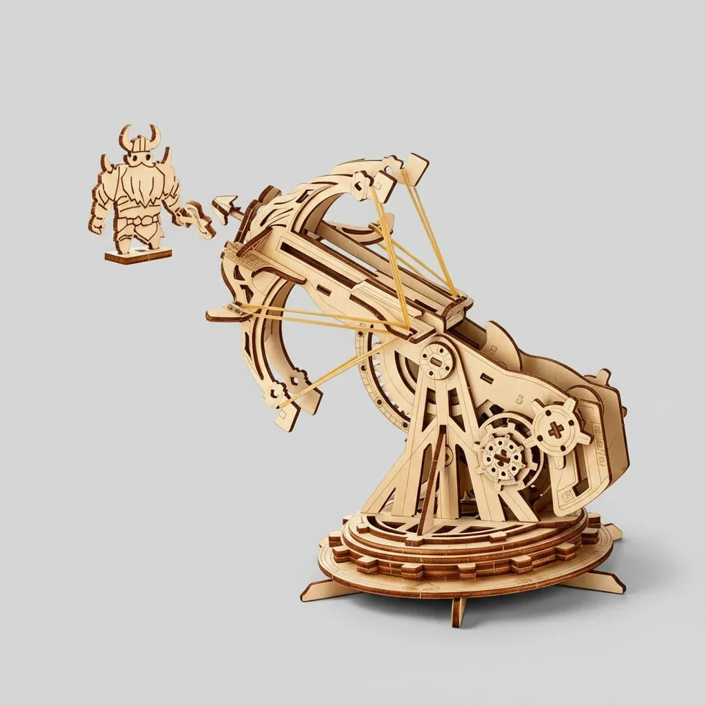 Belegeringskruisboog | 3D Houten Bouwpakket