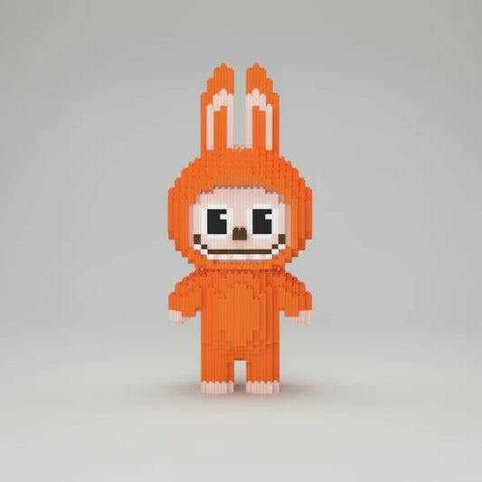 Oranje harig monster | Bouwpakket