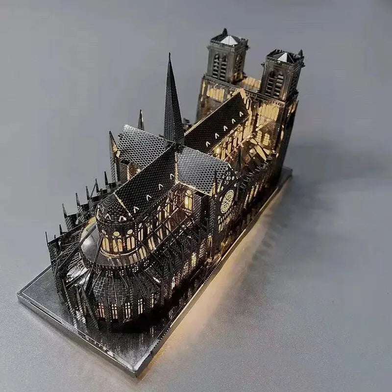 Notre dame | 3D Metalen Puzzel