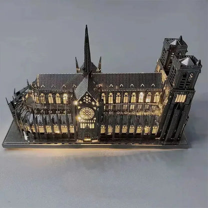 Notre dame | 3D Metalen Puzzel