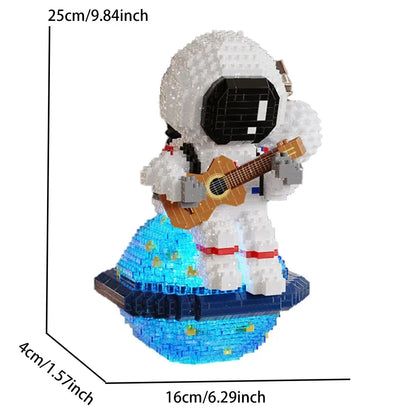 Astronaut met gitaar | Bouwpakket