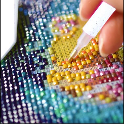 Deur naar de zee | Diamond Painting