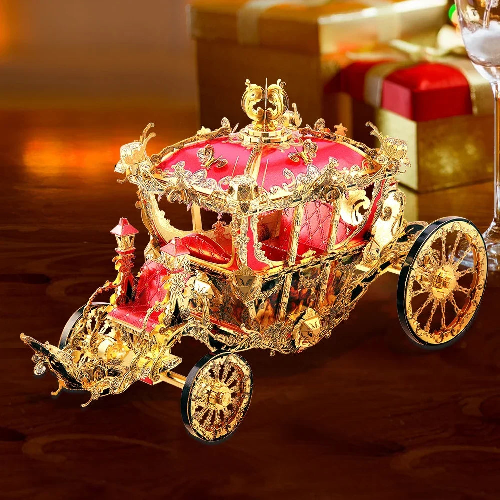 Koets | 3D Metalen Puzzel