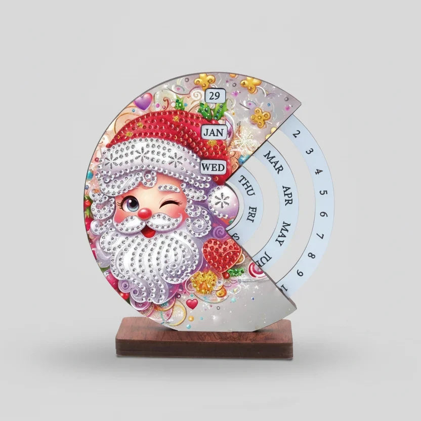 Kerstman | Kalender | Diamond Painting