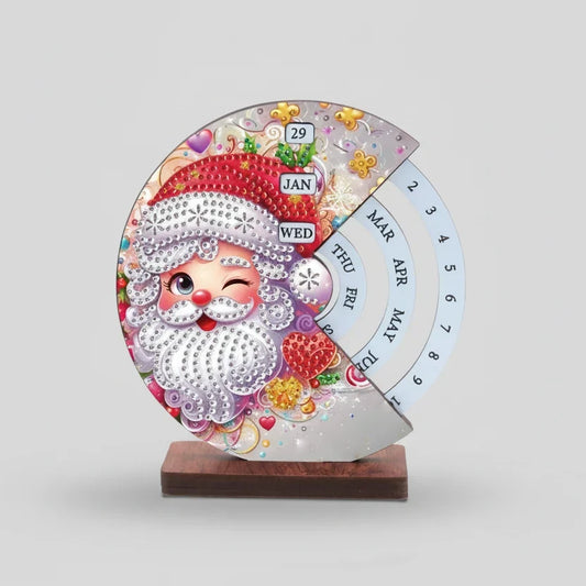 Kerstman | Kalender | Diamond Painting