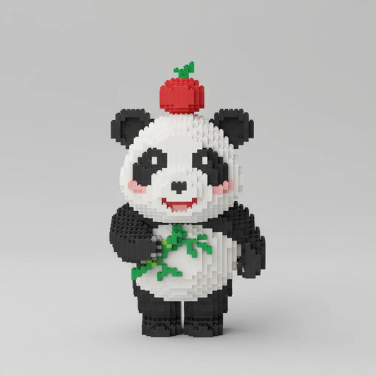 Panda met appel | Bouwpakket