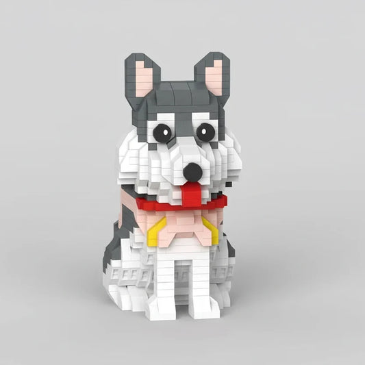 Husky met riem | Bouwpakket