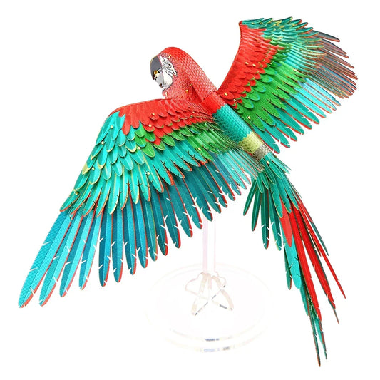 Papegaai | 3D Metalen Puzzel