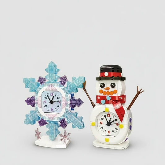 Sneeuwpop klok | Bouwpakket