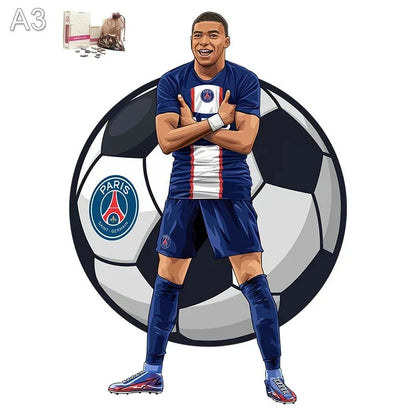 Mbappé PSG | Houten Puzzel