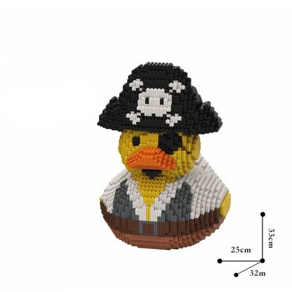 Badeend met piratenhoed | Bouwpakket