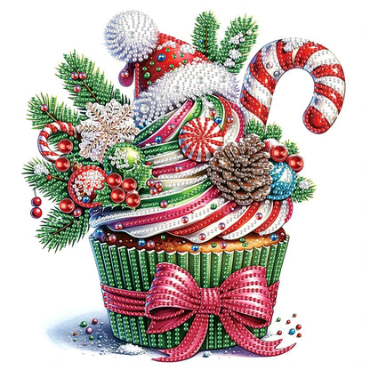 Kerst cupcake | Diamond Painting