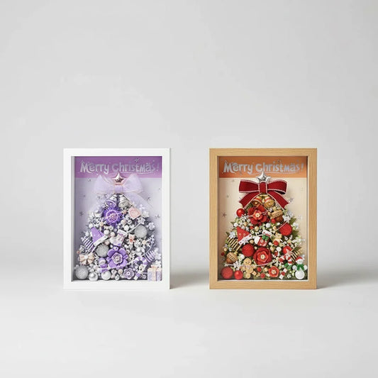 Kerstboom in schilderij | Bouwpakket