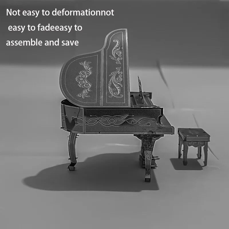 Piano | 3D Metalen Puzzel
