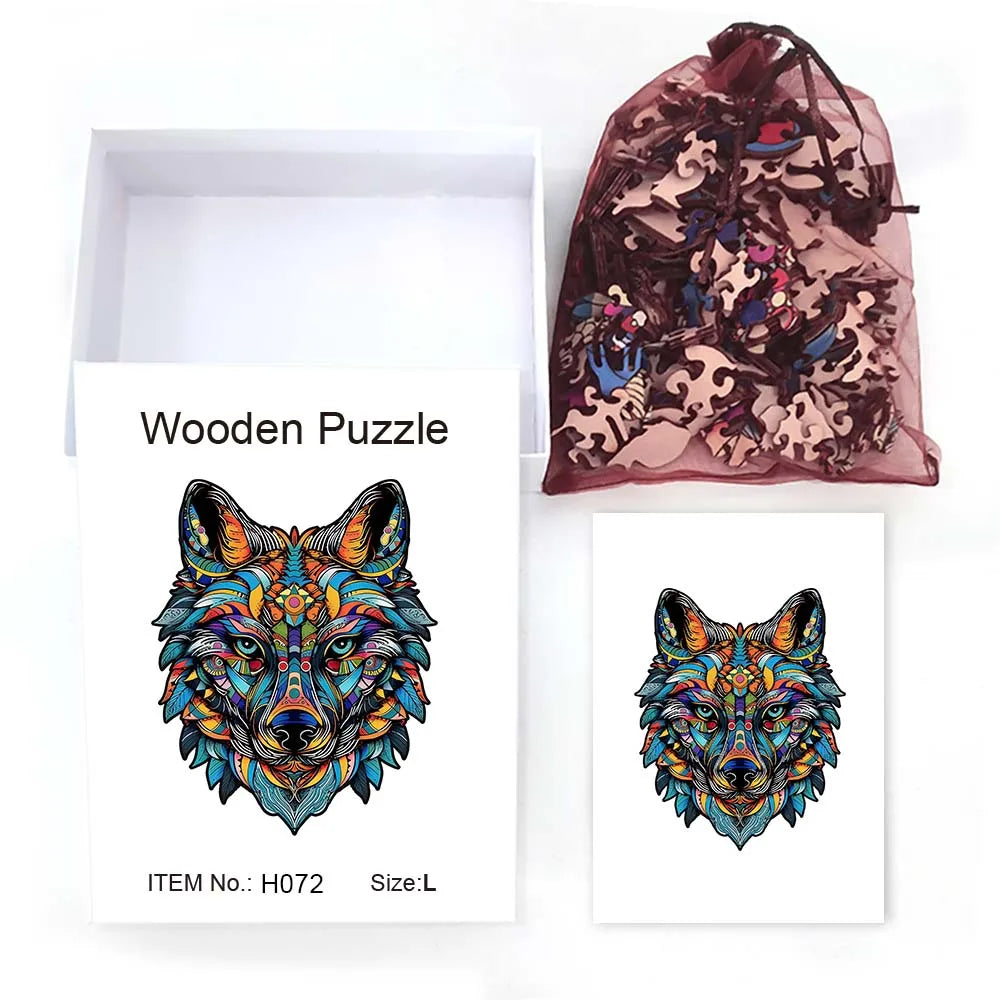 Wolf | Houten Puzzel