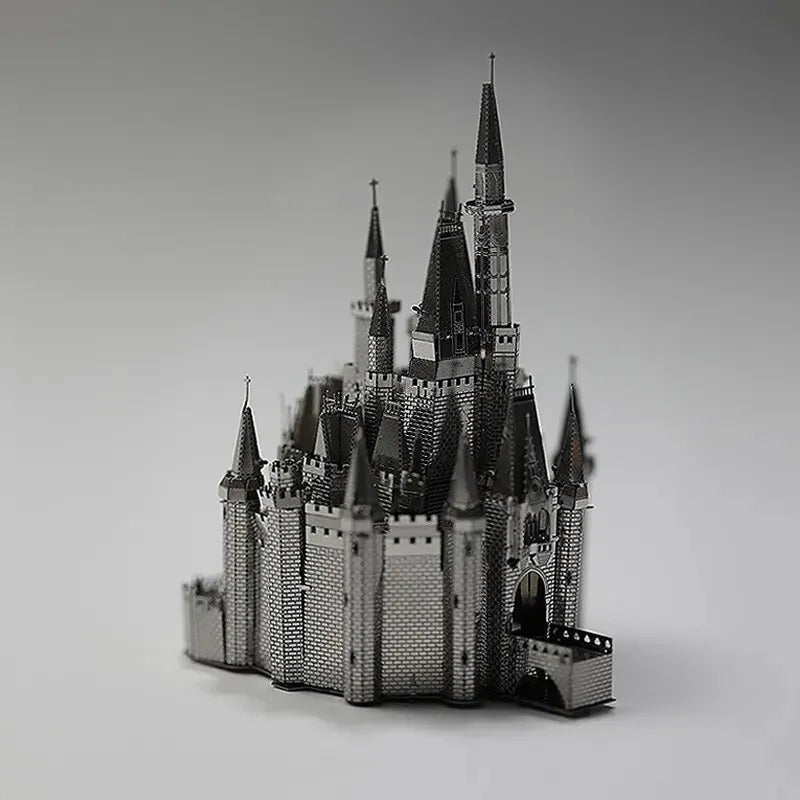 Assepoester kasteel | 3D Metalen Puzzel