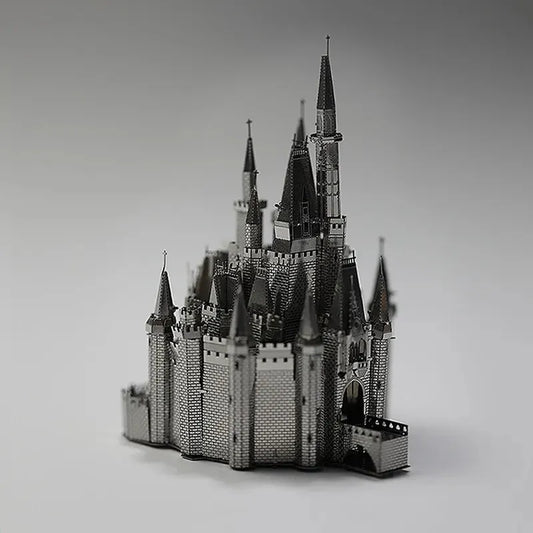 Assepoester kasteel | 3D Metalen Puzzel
