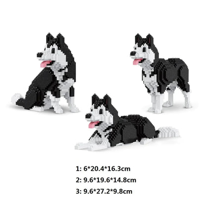 3 in 1 husky | Bouwpakket