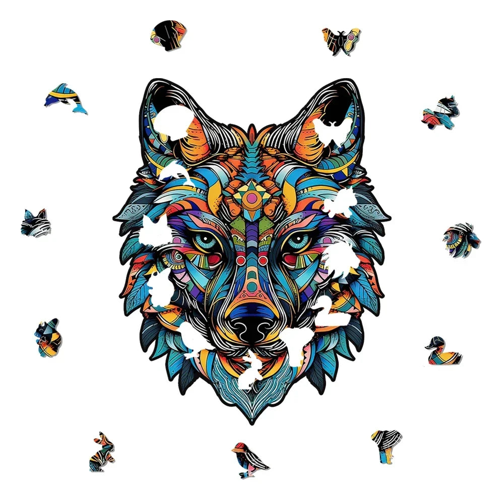 Wolf | Houten Puzzel