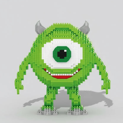 Groen monster met 1 oog | Bouwpakket