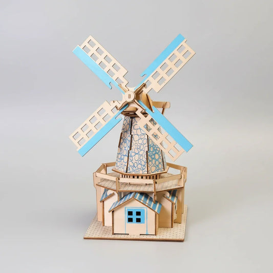 Windmolen | 3D Houten Bouwpakket