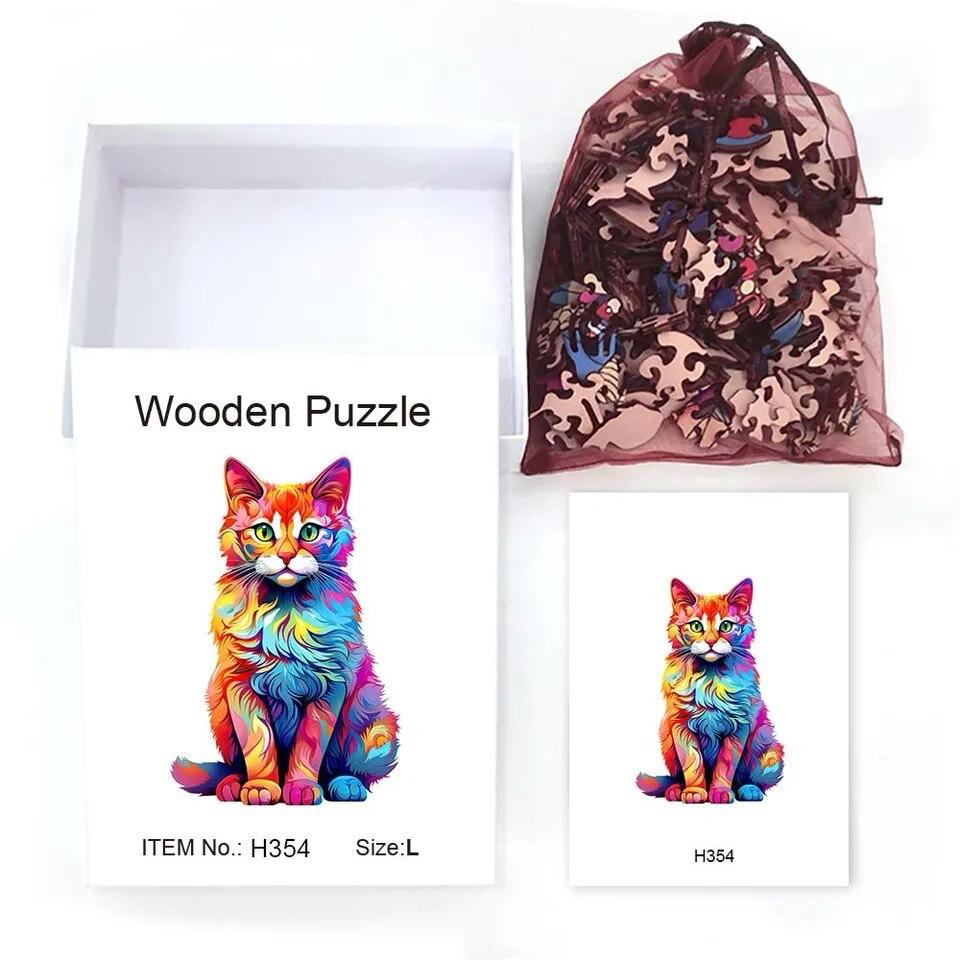 Kat | Houten Puzzel