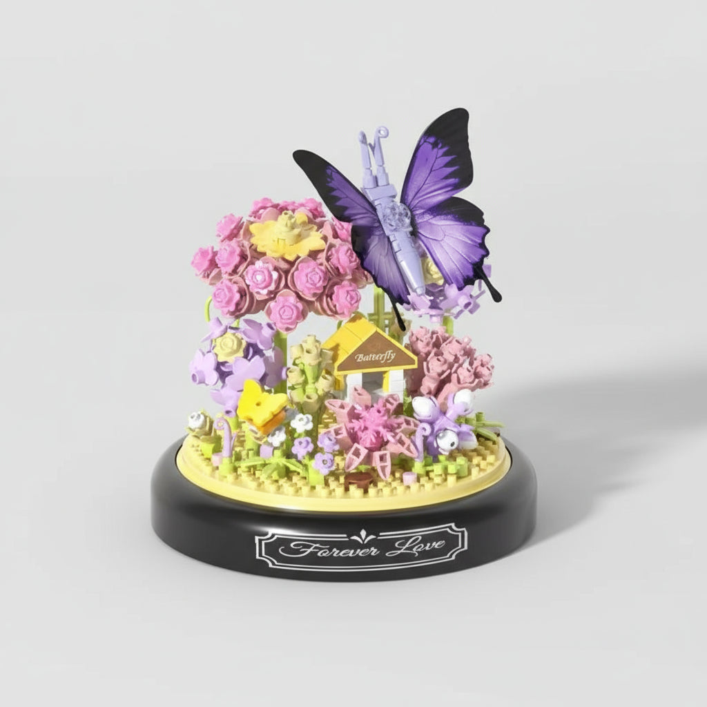 Paarse vlindertuin | Bouwpakket