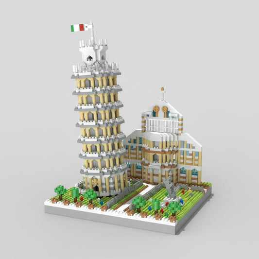Toren van pisa gebouw | Bouwpakket