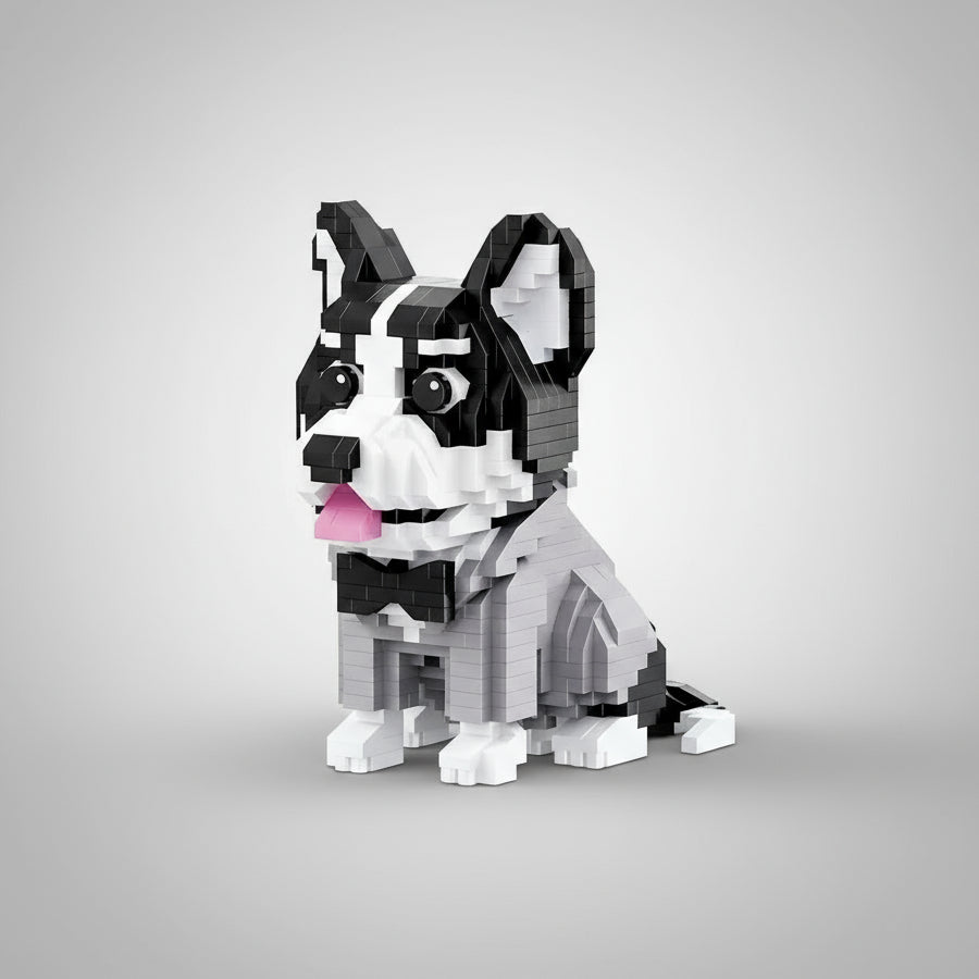 Schattige husky | Bouwpakket