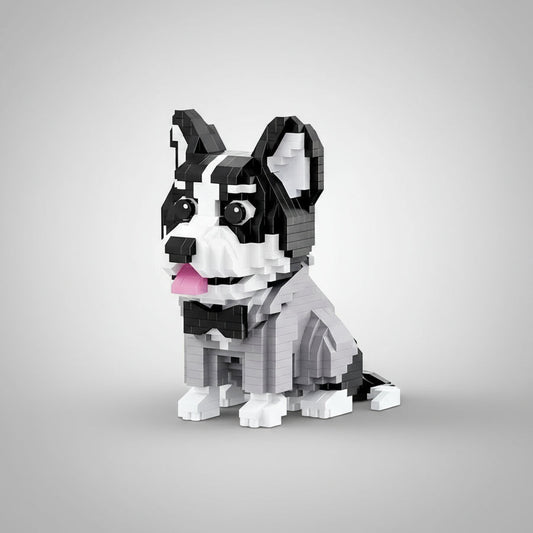 Schattige husky | Bouwpakket