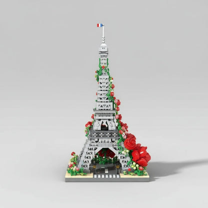 Eiffeltoren met rozen | Bouwpakket