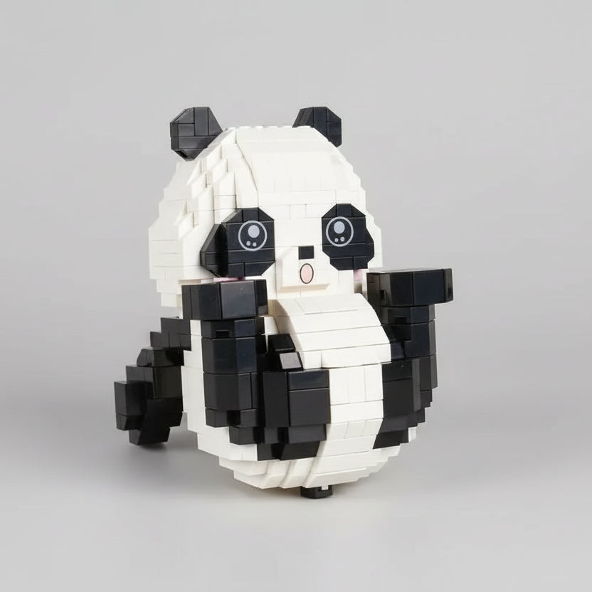 Liggende panda | Bouwpakket